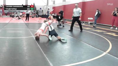100 lbs Rr Rnd 5 - Cayden Carannante, Steel Valley Renegades vs Tyler Tuttle, Nevada Elite