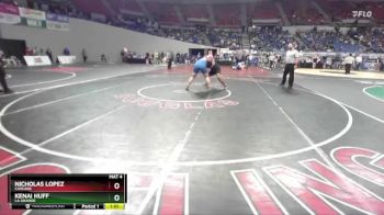 4A-285 lbs Semifinal - Kenai Huff, La Grande vs Nicholas Lopez, Cascade