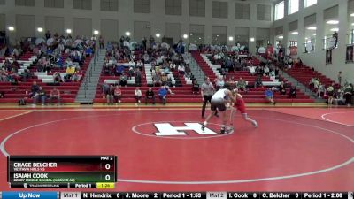 167 lbs Semifinal - Isaiah Cook, Berry Middle School (Hoover AL) vs Chace Belcher, Vestavia Hills HS