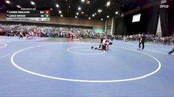 175 lbs Champ. Round 1 - Lance Briggs, Basha vs Cainen Sedlacek, White Pine