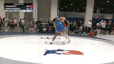 86 kg Cons. Sub-quarters - John Murphy, Gopher Wreslting Club vs Ronald Robinson, Arizona