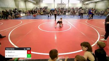 52 lbs Consolation - Ezra Brach, Warner Eagles Youth Wrestling vs Michael Robison, Skiatook Youth Wrestling 2022-23