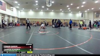 77 lbs Semifinal - Cameron Schofield, Franklin Wrestling Club vs Connor Maddox, Contenders Wrestling Academy