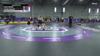 207 lbs 1st Place Match - Jaycee Foeller, Iowa vs Katja Osteen, Iowa