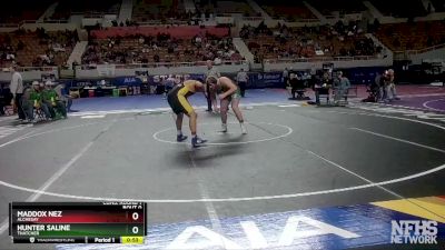 D4-215 lbs Cons. Round 1 - Maddox Nez, Alchesay vs Hunter Saline, Thatcher