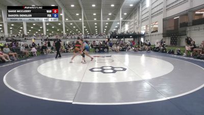 140 lbs Saige McCleery, Washington J vs Dakota Dengler, Pennsylvania Blue