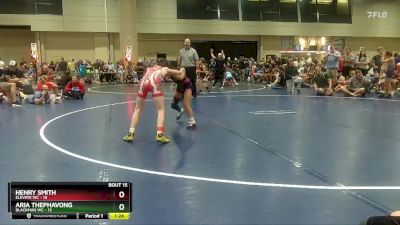 75 lbs Round 4 (8 Team) - Aria Thephavong, Blackman WC vs Henry Smith, Elevate WC