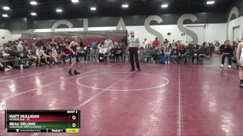 105 lbs Round 1 (8 Team) - Matt Mulligan, M2 Blue (NJ) vs Beau Delong, LAW/Crass Wrestling(WI)