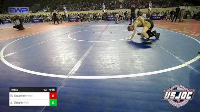 88 lbs Quarterfinal - Blake Goucher, Prodigy Elite Wrestling vs Jon-Reggie Daigle, Predator Wrestling