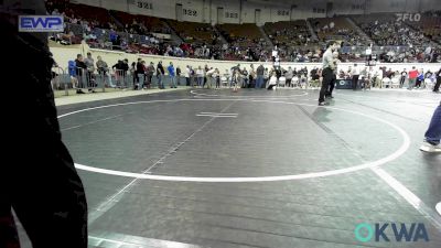 37 lbs Semifinal - Waylon Pearson, Barnsdall Youth Wrestling vs Tyger Ray, Clinton Youth Wrestling