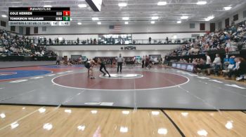 132 lbs Quarters & 1st Wb (16 Team) - Tonikiron Williams, Northeast Magnet vs Cole Herren, Berrien County