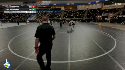 157 lbs 3rd Place Match - Kaleb Griffith, Creighton Preparatory School vs Nolan Fellers, Bondurant-Farrar