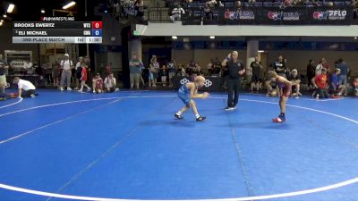 71 lbs 3rd Place Match - Brooks Ewertz, WTC vs Eli Michael, Contenders Wrestling Academy