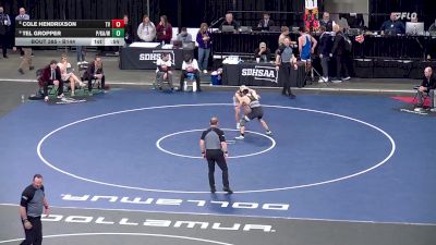 5th Place Match - Tel Gropper, Philip/Kadoka Area/Wall vs Cole Hendrixson, Tri-Valley