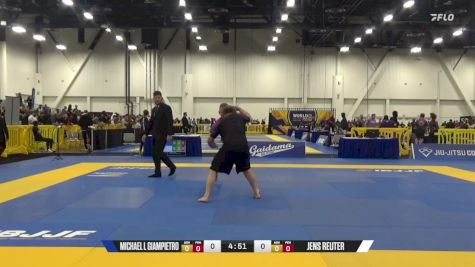 Jens Reuter vs Michael L Giampietro 2024 World IBJJF Jiu-Jitsu No-Gi Championship