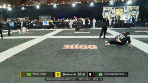 Yan Oliveira vs Lucas Magalhaes 2026 CBJJE South American Jiu-Jitsu Championship
