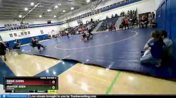 160 lbs Cons. Round 2 - Hunter Keen, Ephrata vs Derik Gomis, Omak