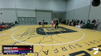 117 lbs Placement Matches (8 Team) - Brooklyn Jones, Washington vs Samiyah Rahming, Pennsylvania Red