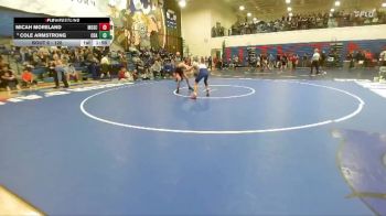 126 lbs Champ. Round 1 - Cole Armstrong, Coeur D Alene vs Micah Moreland, Moscow