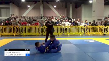 EVAN AKIO MORRIS vs MATEO LUCAS SALONGA 2024 American National IBJJF Jiu-Jitsu Championship