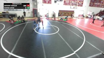 165 lbs Round 4 - Anthony Aguilar, War Room Wreslting Club vs Hunter Artim, Team Credo