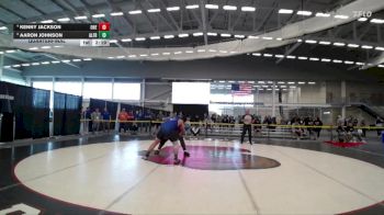285 lbs Quarterfinal - Aaron Johnson, Alfred State vs Kenny Jackson, Oneonta State