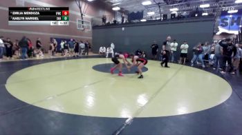 102 lbs 3rd Place Match - Emilia Mendoza, Idaho Falls Wrestling Club vs Kaelyn Nargiel, Sublime Wrestling Academy