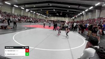 64 lbs Consolation - Hadley Henderson, Stars And Stripes vs Emma Westbrook, Bayfield Wrestling