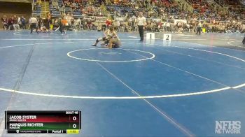 126 lbs Champ. Round 1 - Jacob Syster, Fargo South vs Marquis Richter, Mandan