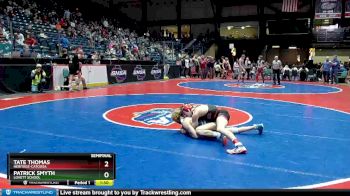 4A-106 lbs Semifinal - Tate Thomas, Heritage-Catoosa vs Patrick Smyth, Lovett School