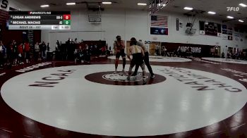 157 lbs Champ. Round 1 - Logan Andrews, Wisconsin-Oshkosh vs Michael Macias, Augustana (il)