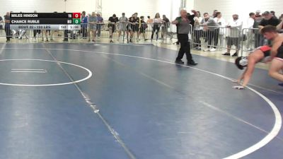 150 lbs Round Of 128 - Miles Hinson, VA vs Chance Ruble, MO