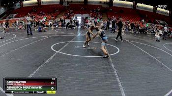 64 lbs Round 7 (8 Team) - Remington Pierzynowski, Meridian Maniacs vs Gavin Saxton, Empyre WC Gold