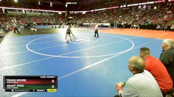 D1-182 lbs Cons. Round 1 - Grant Sorg, Sauk Prairie vs Travis Moore, Union Grove