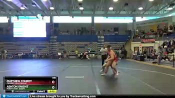 195 lbs Cons. Semi - Ashton Knight, Mount Saint Joseph vs Matthew Conroy, Calvert Hall College