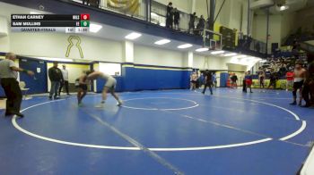 165 lbs Quarterfinal - Ethan Carney, Wilson-Henryetta vs Sam Mullins, Edison Eagles