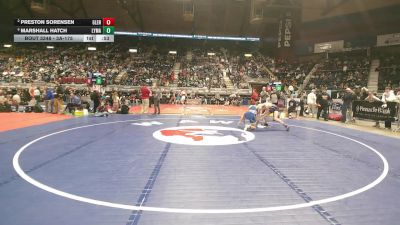 3A-175 lbs Cons. Semi - Marshall Hatch, Lyman vs Preston Sorensen, Glenrock
