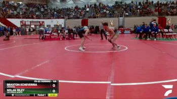 106 lbs Cons. Round 4 - Nolan Riley, Columbus North vs Braxton Echeverria, Lebanon