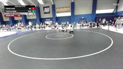 125 lbs Cons. Round 1 - Gavyn Grim, Wilmington vs Sean Cain, St. Vincent College