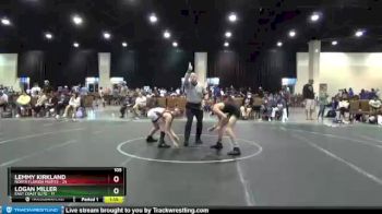 105 lbs Round 3 (6 Team) - Lemmy Kirkland, North Florida Misfits vs Logan Miller, East Coast Elite