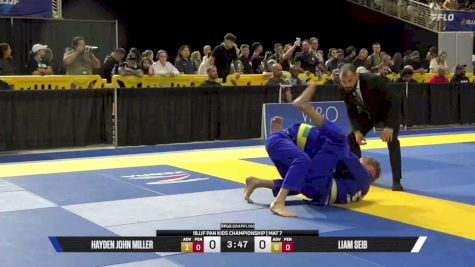 Hayden John Miller vs Liam Seib 2026 Pan Kids Jiu-Jitsu IBJJF Championship