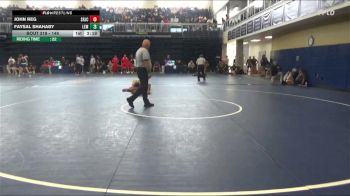 149 lbs Cons. Round 2 - Faysal Shahaby, Lemoore College vs John Reg, Santa Rosa Junior College