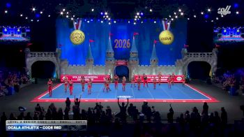 Ocala Athletix - Code Red [2026 L4 Senior Coed - D2 - Small Day 1] 2026 UCA & UDA All Star Nationals