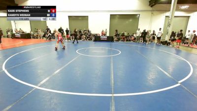 110 lbs Kade Stephens, Indiana vs Kamdyn Weiman, Maryland