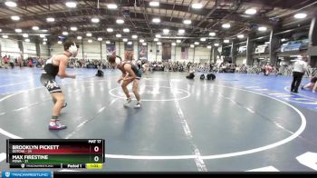 140 lbs Rd# 8- 12:30pm Saturday Final Pool - Max Firestine, POWA vs Brooklyn Pickett, Gotcha