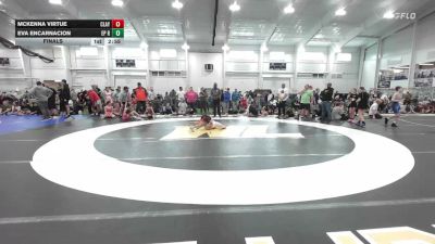 68 lbs Final - McKenna Virtue, Claymont Brown - G vs Eva Encarnacion, EP Rattlers - G