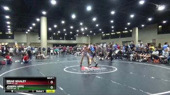 190 lbs Round 1 (4 Team) - Briar Whaley, TNWA #1 vs Joseph Apps, Trojan WA