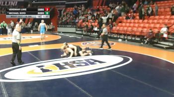 1A 285 lbs Quarterfinal - Jeremiah Luke, Lena (L.-Winslow) vs Michael Soto, Wood River (East Alton-W.R.)