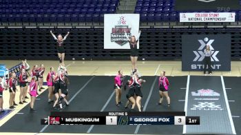 STUNT - D3 vs. - Day 4 Muskingum VS George Fox