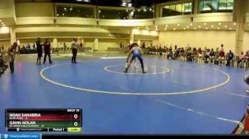 126 lbs Round 4 (10 Team) - Noah Sanabria, Blue Steel vs Gavin Nolan, D1 Wrestling Academy